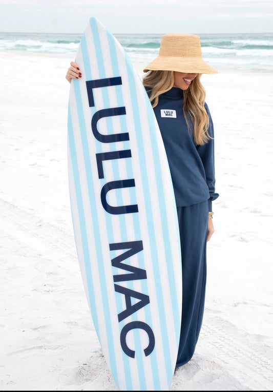 Dusty Blue- Mock Neck Only