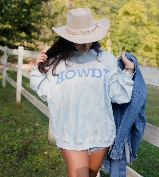 BLUE CAMO- MOCK NECK