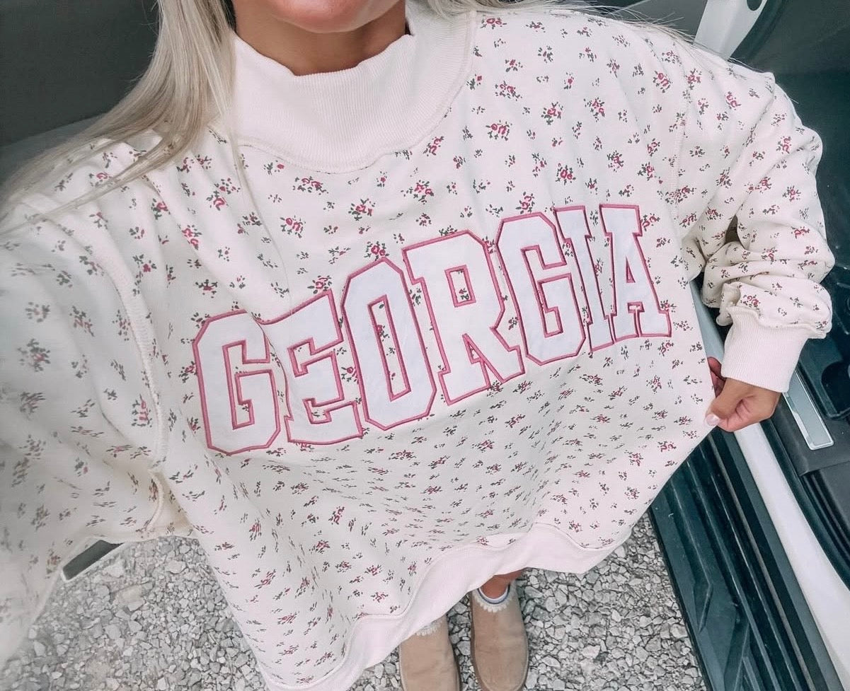 GEORGIA MOCK NECK ‘OVERSIZED’ PRE ORDER