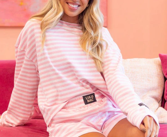 LULU MAC Long sleeve striped - Pink